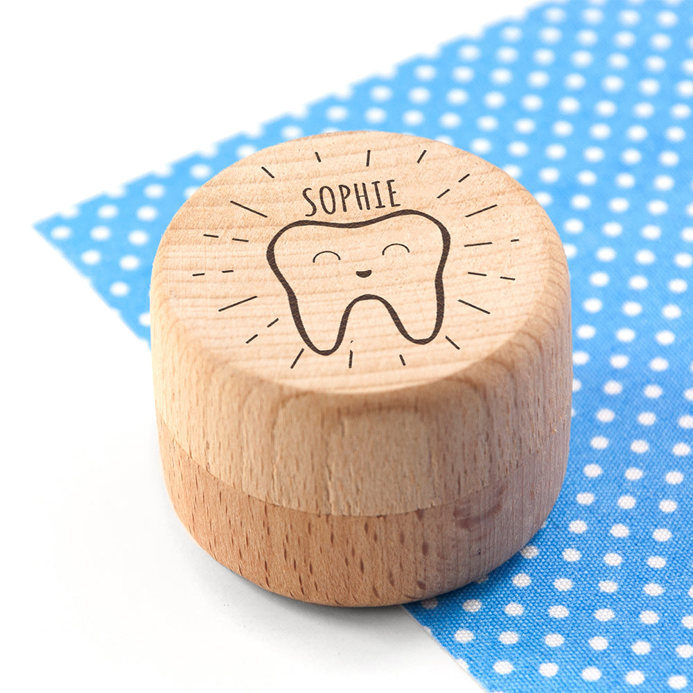 Personalised Happy Smiles Tooth Fairy Box